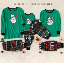 Load image into Gallery viewer, Christmas Family Pajamas Set Christmas Clothes Parent-child Suit Home Sleepwear New Baby Kid Dad Mom Matching Family Outfits